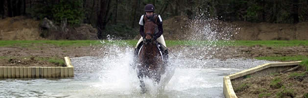 cross country course - horse riding cornwall