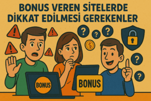 Bonus Veren Sitelerde Dikkat Edilmesi Gerekenler